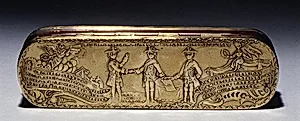 Tobacco box by I. H. Hamer