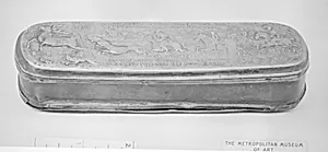 Tobacco box by I. H. Hamer