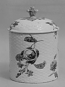 Toilet jar with cover