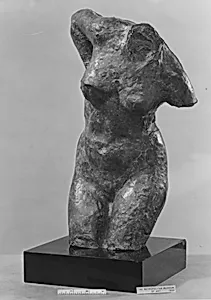 Torso: Woman Rubbing Her Back with a Sponge by Edgar Degas|A.-A. Hébrard et Cie