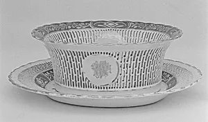 Tray for a fruit basket (part of a service) by Unknown Artist