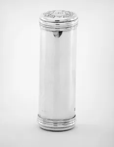 Tube for shaving-stick soap with cover (part of a set)