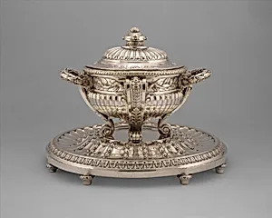Tureen with cover and stand