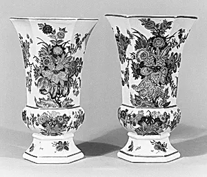 Vase by Meissen Manufactory