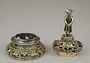 Vase mounts (one of a pair) by L.H.R., London