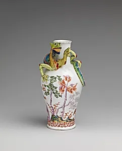 Vase (one of a pair) by Claudius Innocentius Du Paquier period|Vienna