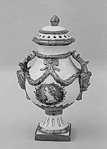 Vase (part of a garniture)