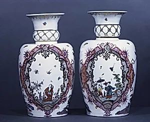 Vase (part of a set) by Meissen Manufactory