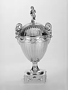 Vase with cover