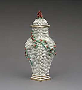 Vase with cover