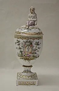 Vase with cover