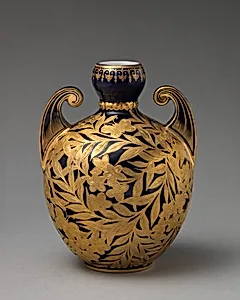 Vase with handles