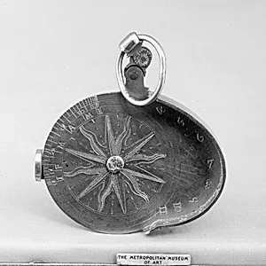 Vertical sundial by H.W. W.