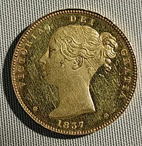 Victoria proof sovereign