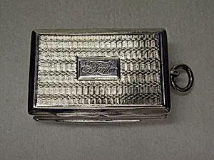 Vinaigrette box by Thomas Shaw