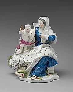 Virgin and Child by Chelsea Porcelain Manufactory