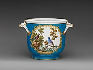 Wine-bottle cooler (seau à bouteille) (part of a service) by Sèvres Manufactory