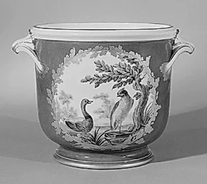 Wine-bottle cooler (seau à bouteille) (part of a service) by Sèvres Manufactory|Etienne Evans