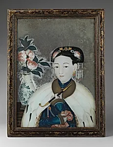Woman with a pipe