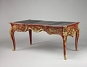 Writing table (bureau plat) by Gilles Joubert