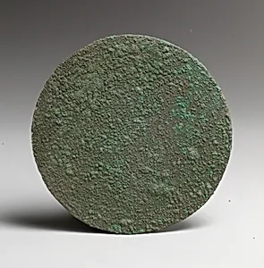 Bronze disk mirror