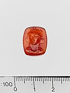 Carnelian ring stone