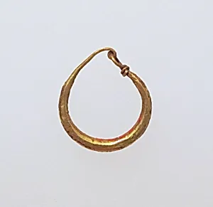 Earring-loop type, plain by Unknown Artist