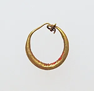 Earring-loop type, plain by Unknown Artist