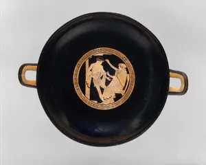 Fragment of a terracotta kylix, joins 53.11.4