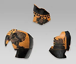 Fragments of a terracotta amphora (jar)