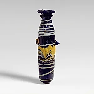Glass alabastron (perfume bottle)