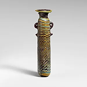 Glass alabastron (perfume bottle)