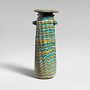 Glass alabastron (perfume bottle)