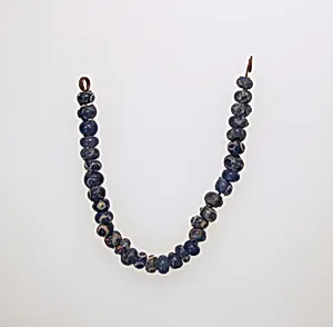 Glass eye beads by Unknown Artist