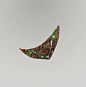 Glass mosaic bowl fragment