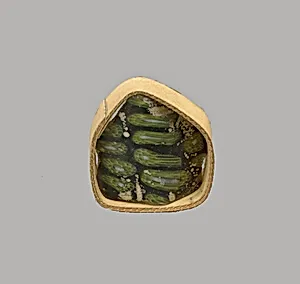 Glass mosaic bowl fragment