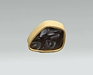 Glass mosaic bowl fragment