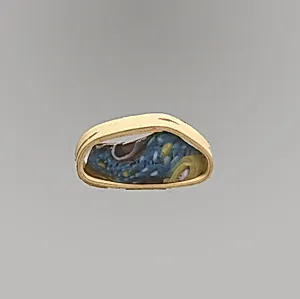 Glass mosaic bowl fragment