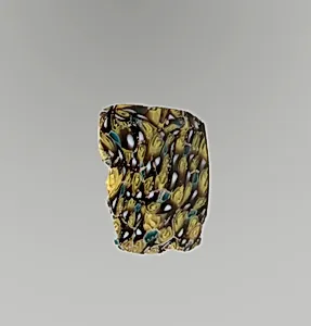 Glass mosaic bowl fragment