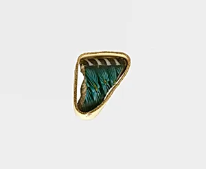 Glass mosaic dish fragment