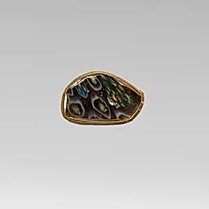 Glass mosaic fragment