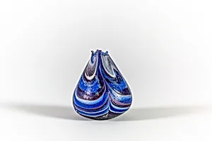 Glass mosaic perfume bottle