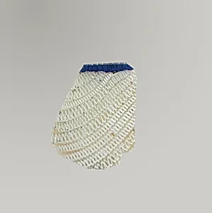 Glass network mosaic bowl fragment
