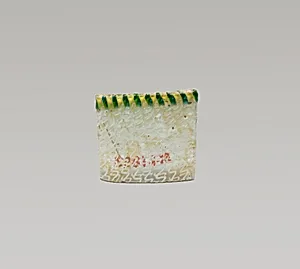 Glass network mosaic fragment