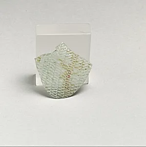 Glass network mosaic fragment