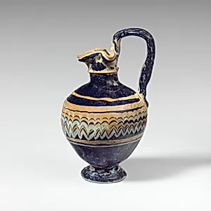Glass oinochoe (perfume jug) by Unknown Artist
