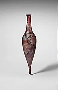 Glass perfume bottle