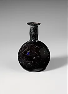 Glass perfume bottle
