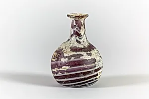 Glass perfume bottle