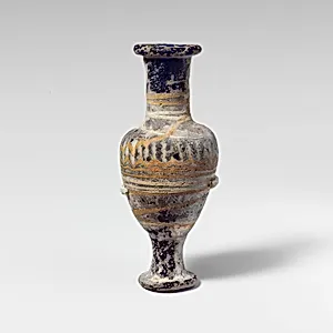 Glass unguentarium (perfume bottle)